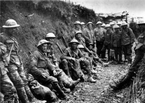 in the trenches World War 1