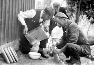 making moonshine during Prohibition