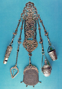 silver chatelaine